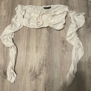 3/$25 BRAND NEW white shein long sleeve